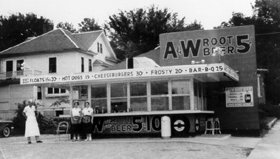 Early A&W Restaurant