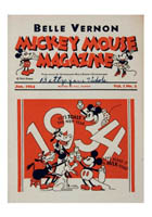 Mickey Mouse Dairy Magazine - Jan 1934 Issue
