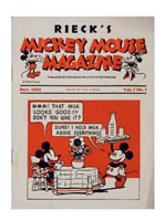 Mickey Mouse Dairy Magazine - Nov.1933