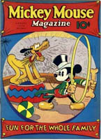 Mickey Mouse Magazine - August 1936