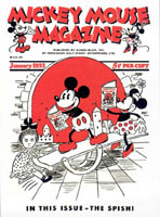 Mickey Mouse Magazine - Jan 1933