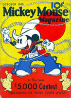Mickey Mouse Magazine - October 1935